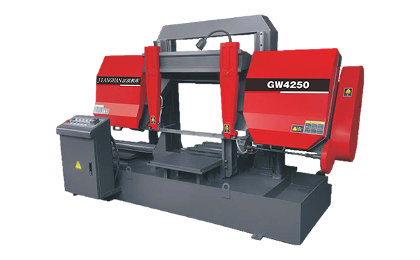 江安GW4250双柱龙门卧式带锯床